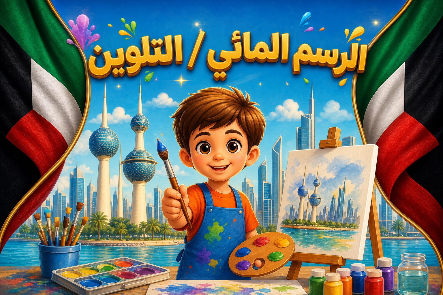 الرسم المائي / التلوين